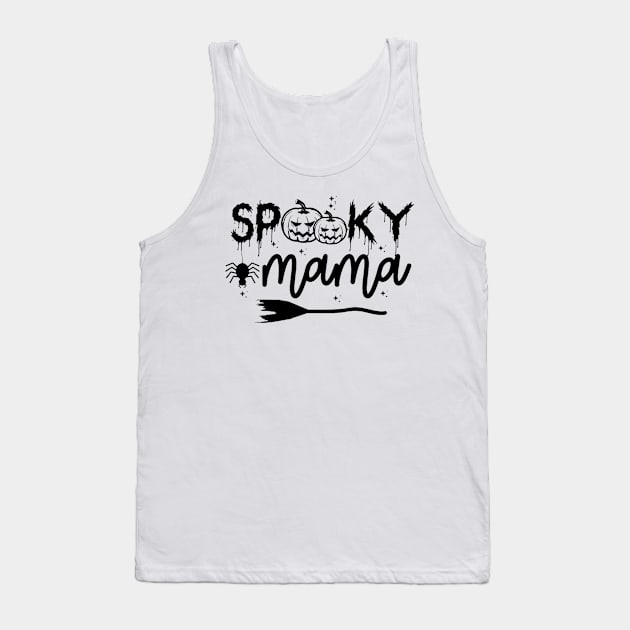 Stay Spooky, Spooky Vibe, Halloween, Cool Halloween, Funny Halloween, Spooky Sticker Tank Top by creativitythings 